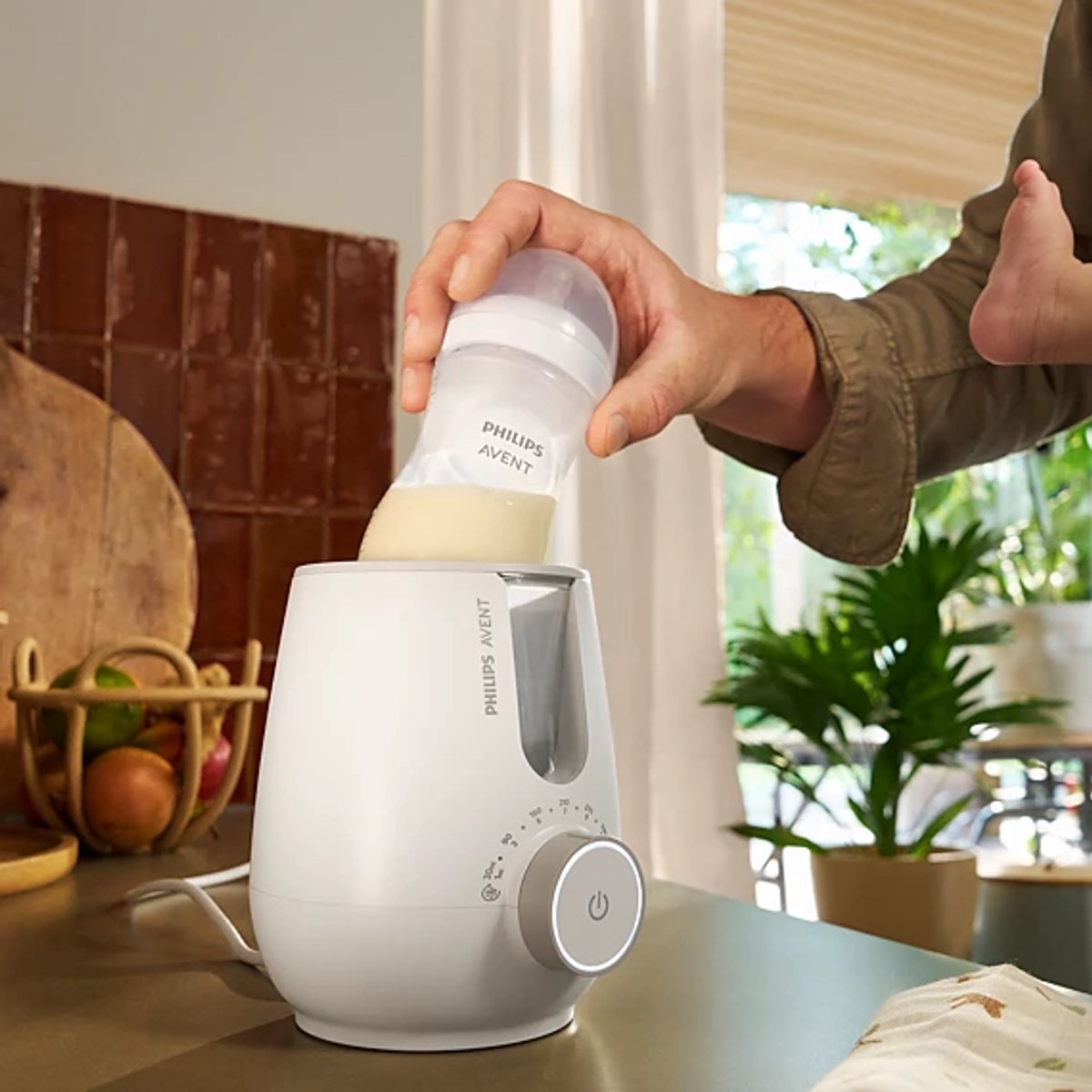 Philips avent 2-in-1 warmer sterilizer premium – flesverwarmer + stoomsterilisator (scf359 00)