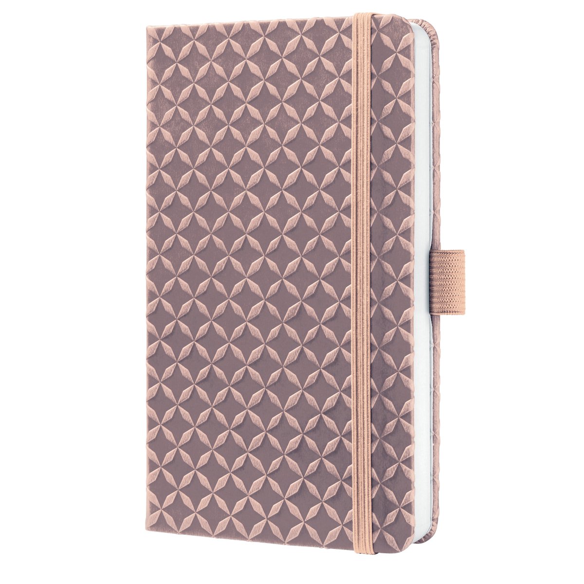 Sigel Jolie Notizbuch – Flair – A6 – Pearl Rose – liniert – Hardcover – si-jn136