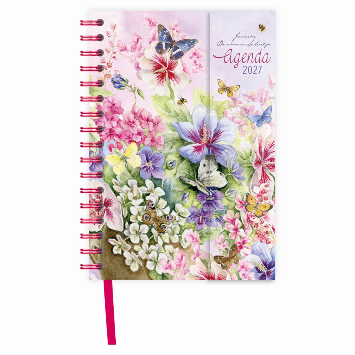 Comello janneke brinkman luxe spiraalagenda hibiscus 2027