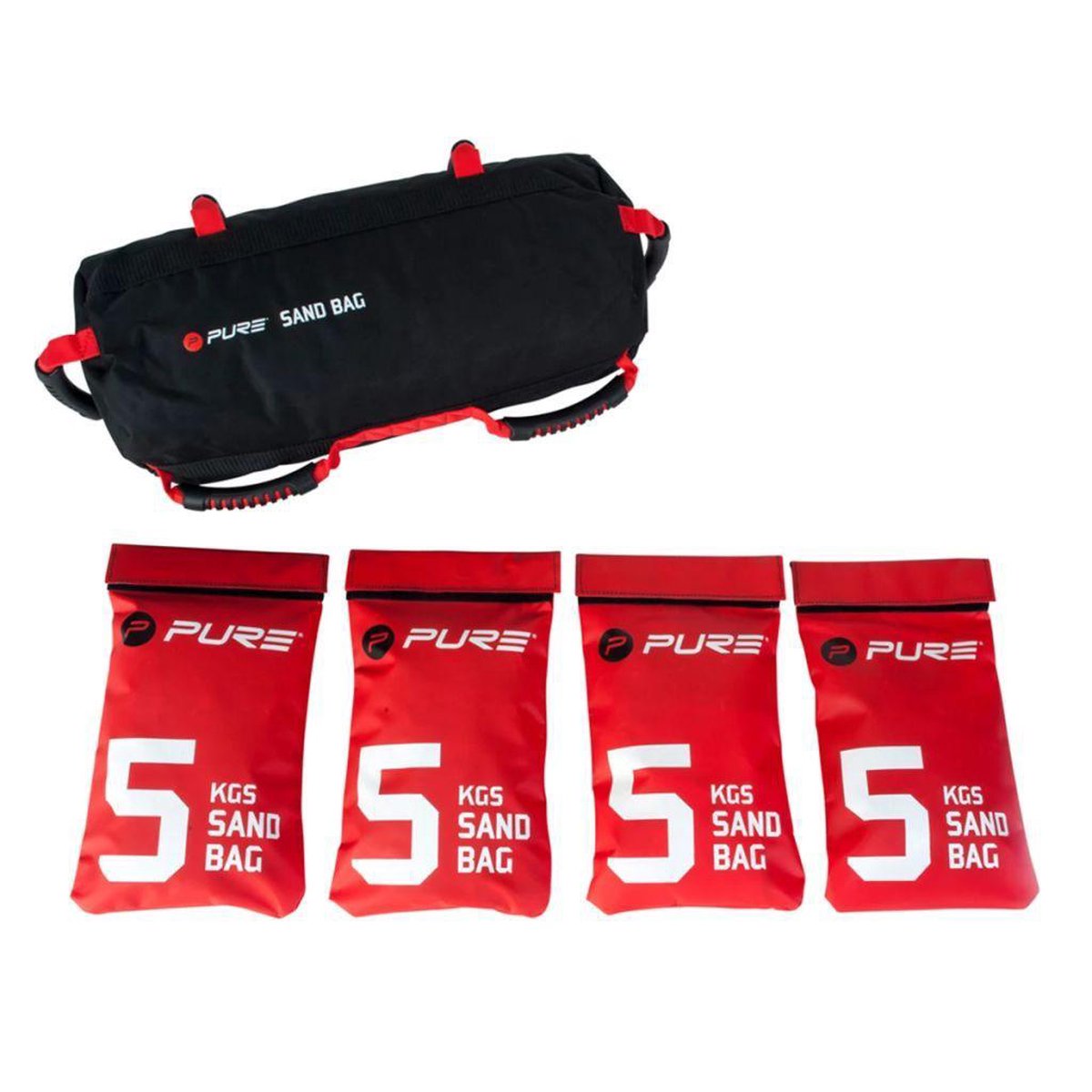 Pure2improve - sandbag - zandzak - powerbag - vulbaar - max 20kg.