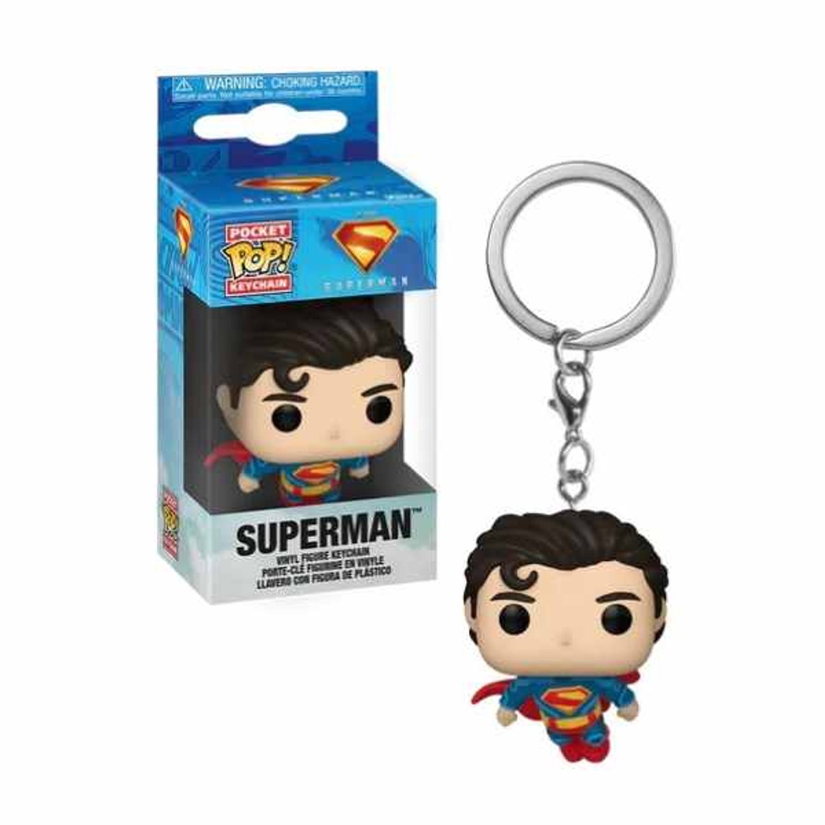Funko Pocket Pop! Schlüsselanhänger – DC Comics: Superman (2025) – Superman Pocket Pop