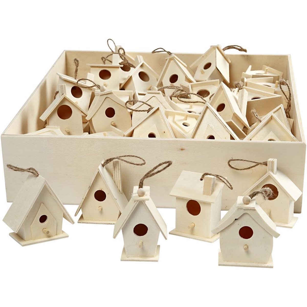 Https: www.cchobby.nl Birdhouse-h-7-cm-6x10-piece-1-box