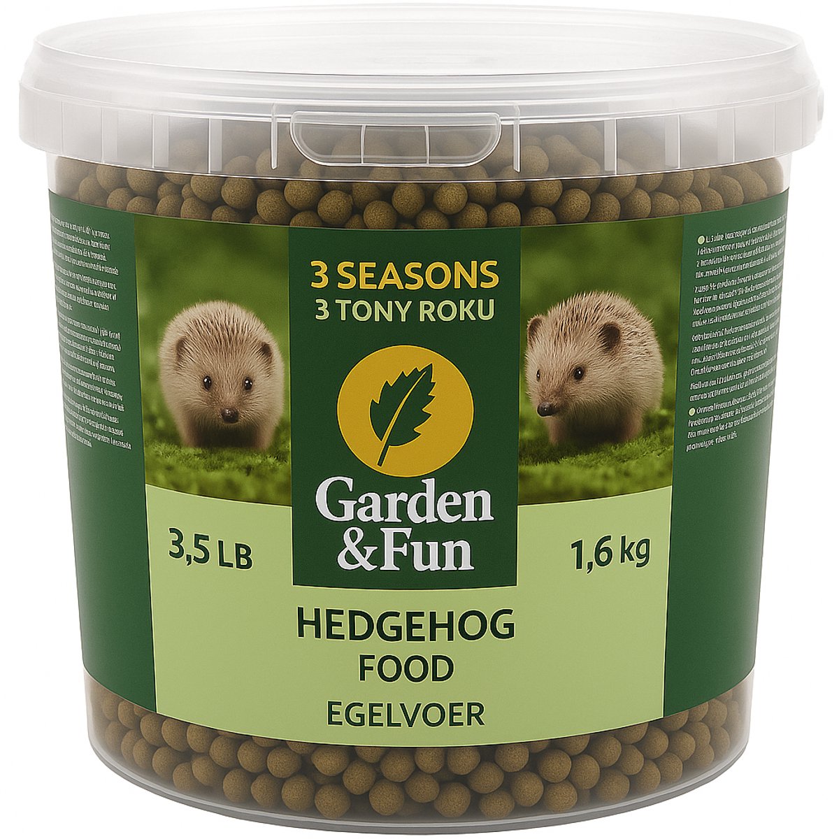 Gartenspaß-Igelfutter - 1,6 Kilo -