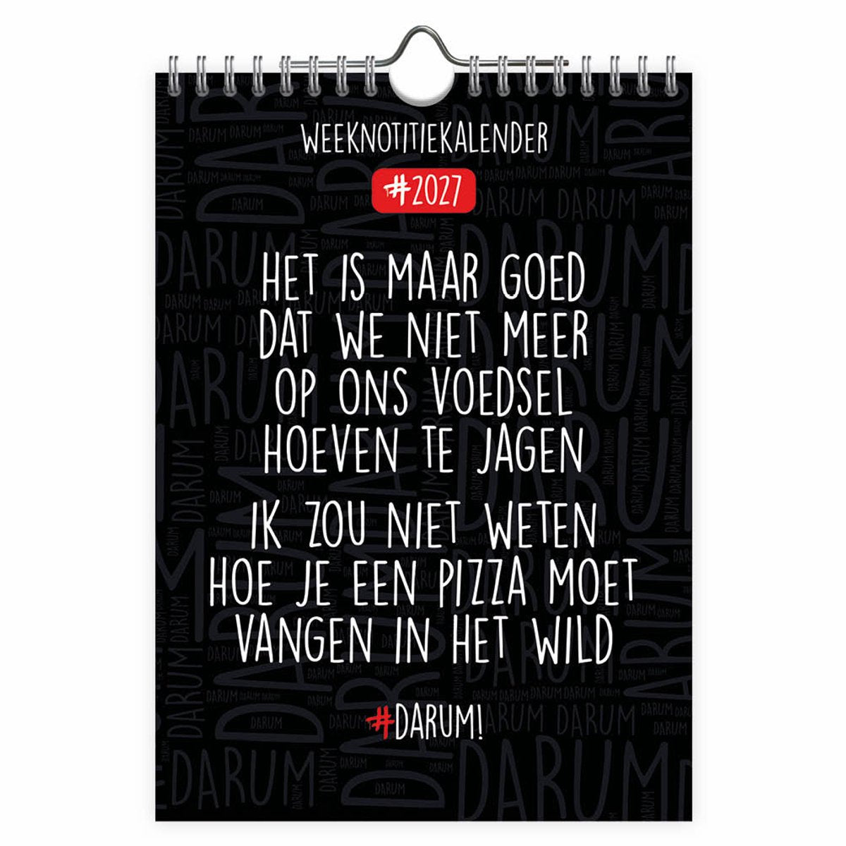Comello darum weeknotitiekalender 2027