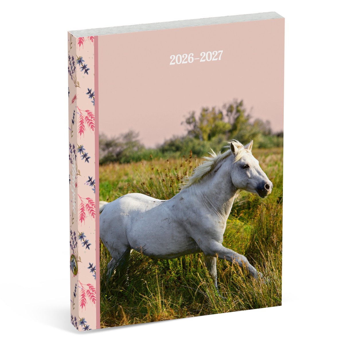 Amazone schoolagenda 2026 2027 - wit paard
