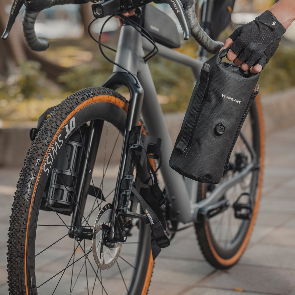 Topeak Drybag Gabeltasche 4l schwarz