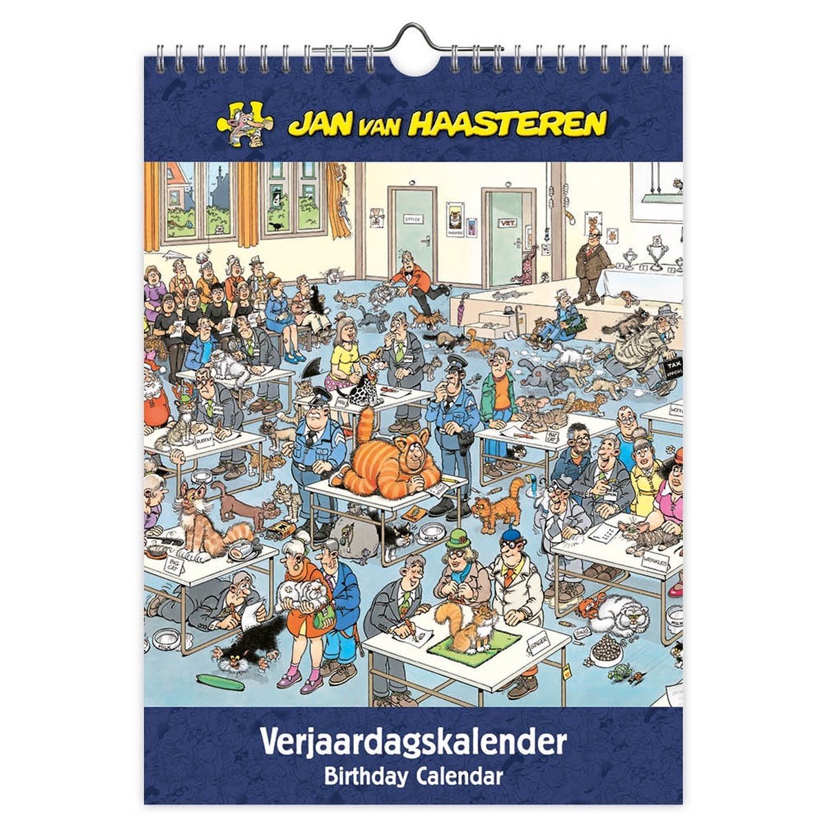 Jan van Haasteren Geburtstagskalender - 18x25 cm