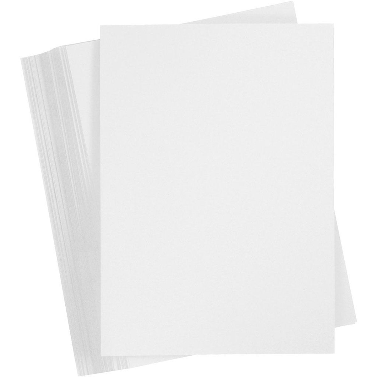 Creativ Company Farbkarton, A3, Blatt 297x420 mm, 180 gr, weiß, 100 Blatt 1 Karton