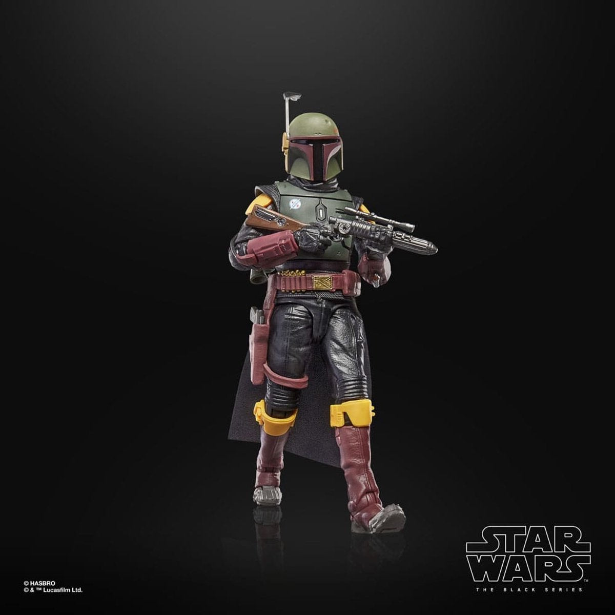 Hasbro Star Wars: The Book of Boba Fett Black Series Actionfigur Boba Fett 15 cm große Actionfigur