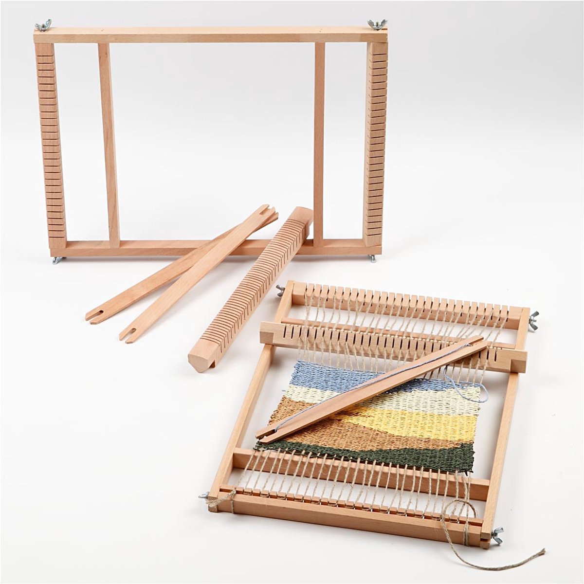 Kreativunternehmen https: www.cchobby.nl Webstuhl-Größe-28x39-cm-1-Stück