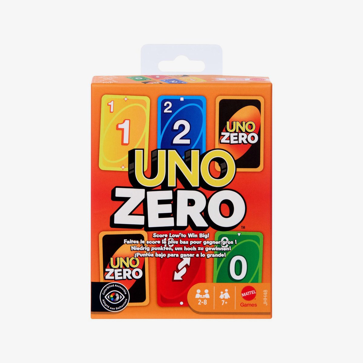 Mattel Uno Zero Kartenspiel