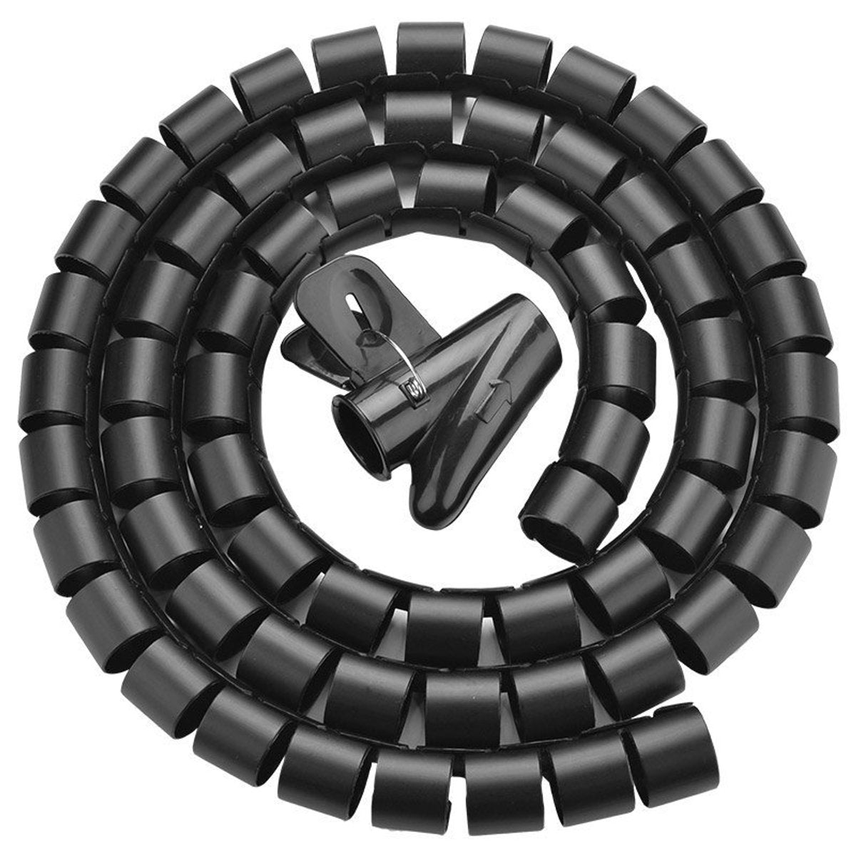 Ugreen - Kabelorganisator - Kabelhalter - Kabelschlauch - 5 Meter - Schwarz