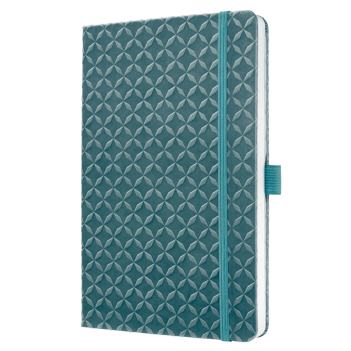 Sigel Notizbuch – Jolie Flair – A5 – Ozeanblau – liniert – Hardcover – si-jn139