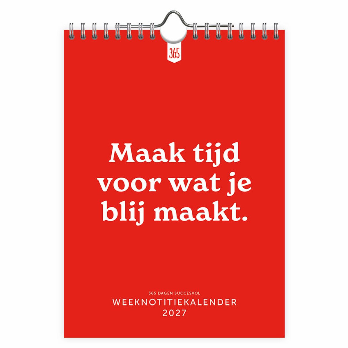 Comello 365 dagen succesvol weeknotitiekalender 2027