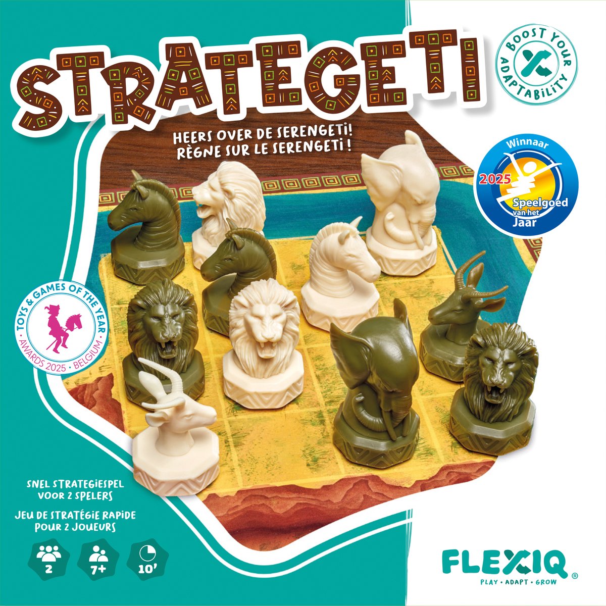Flexiq-Strategie-Brettspiel