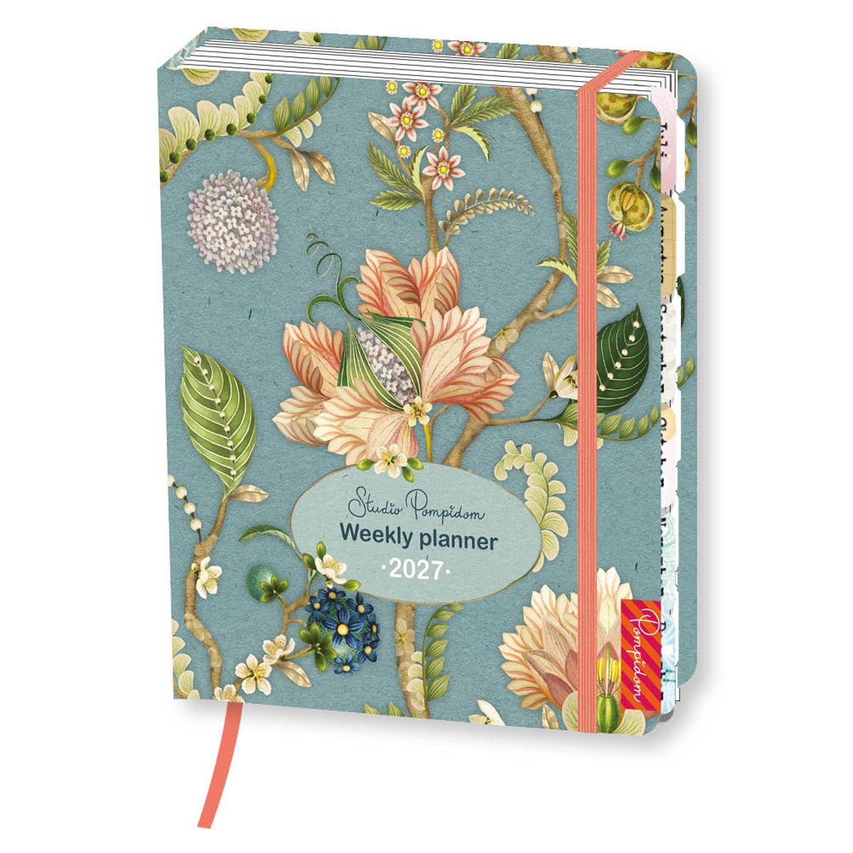 Comello week planner studio pompidom absolutely fabulous 2027