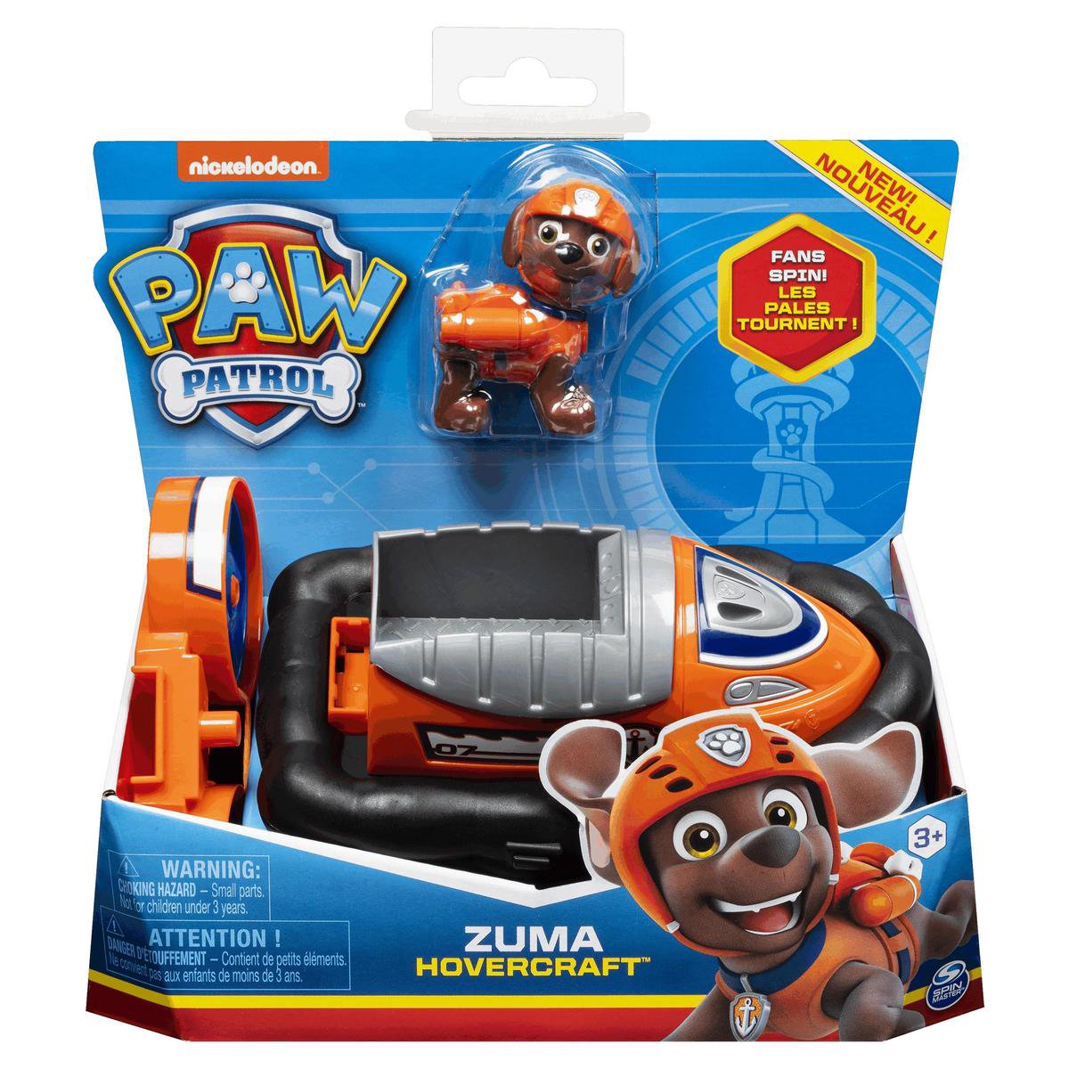 Spinmaster Paw Patrol Basisfahrzeug Zuma | 2 Stk