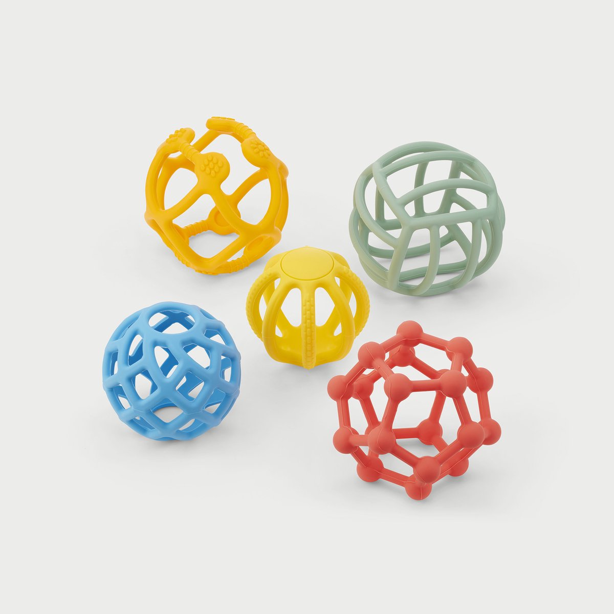 Tickit® tickit | Silisoft flexible Bälle in Regenbogenfarben