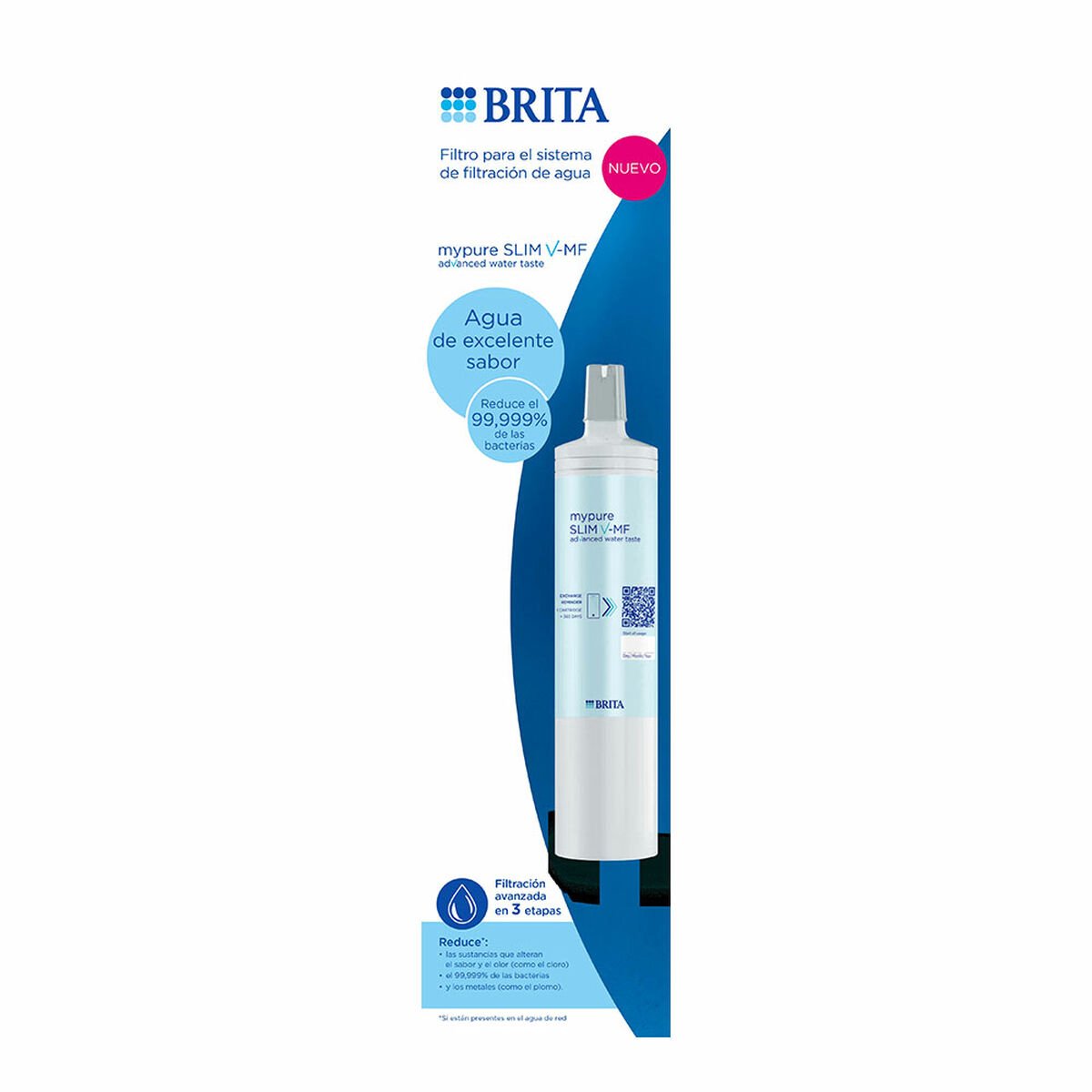Brita Wasserfilter Mypure Slim V-MF 1053237 Nachfüllpackung