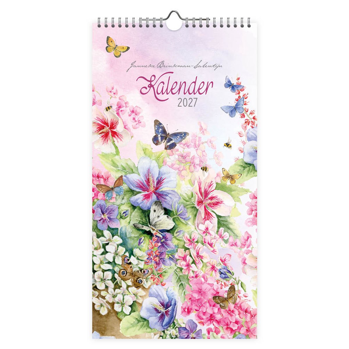 Comello janneke brinkman maandnotitiekalender 2027 hibiscus