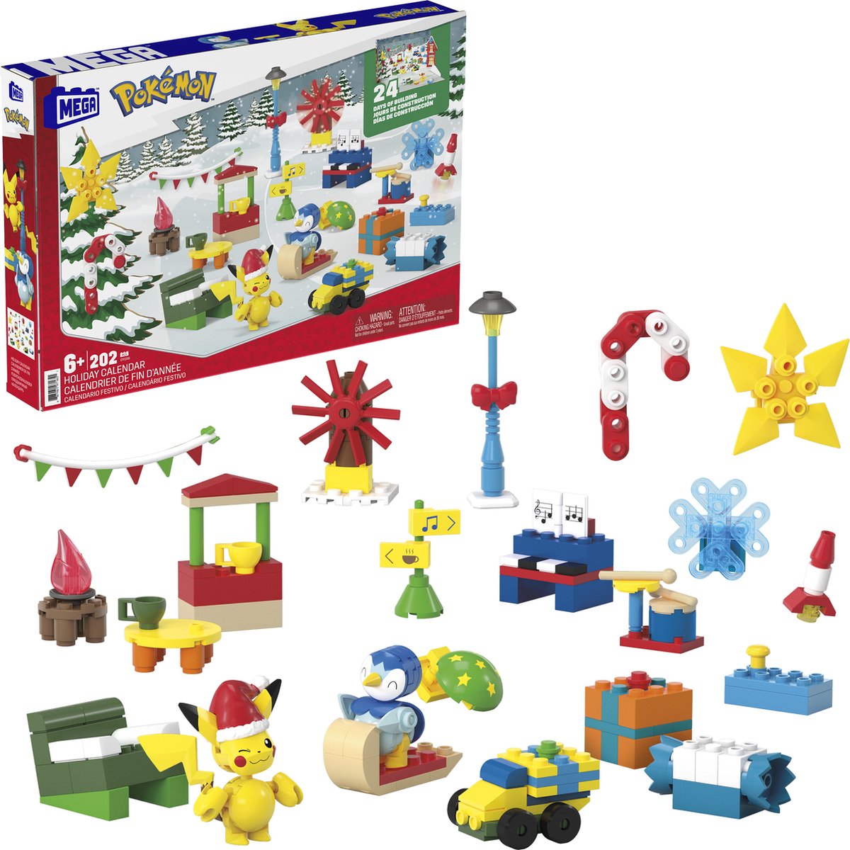 Mega-Pokémon-Adventskalender – Konstruktionsspielzeug