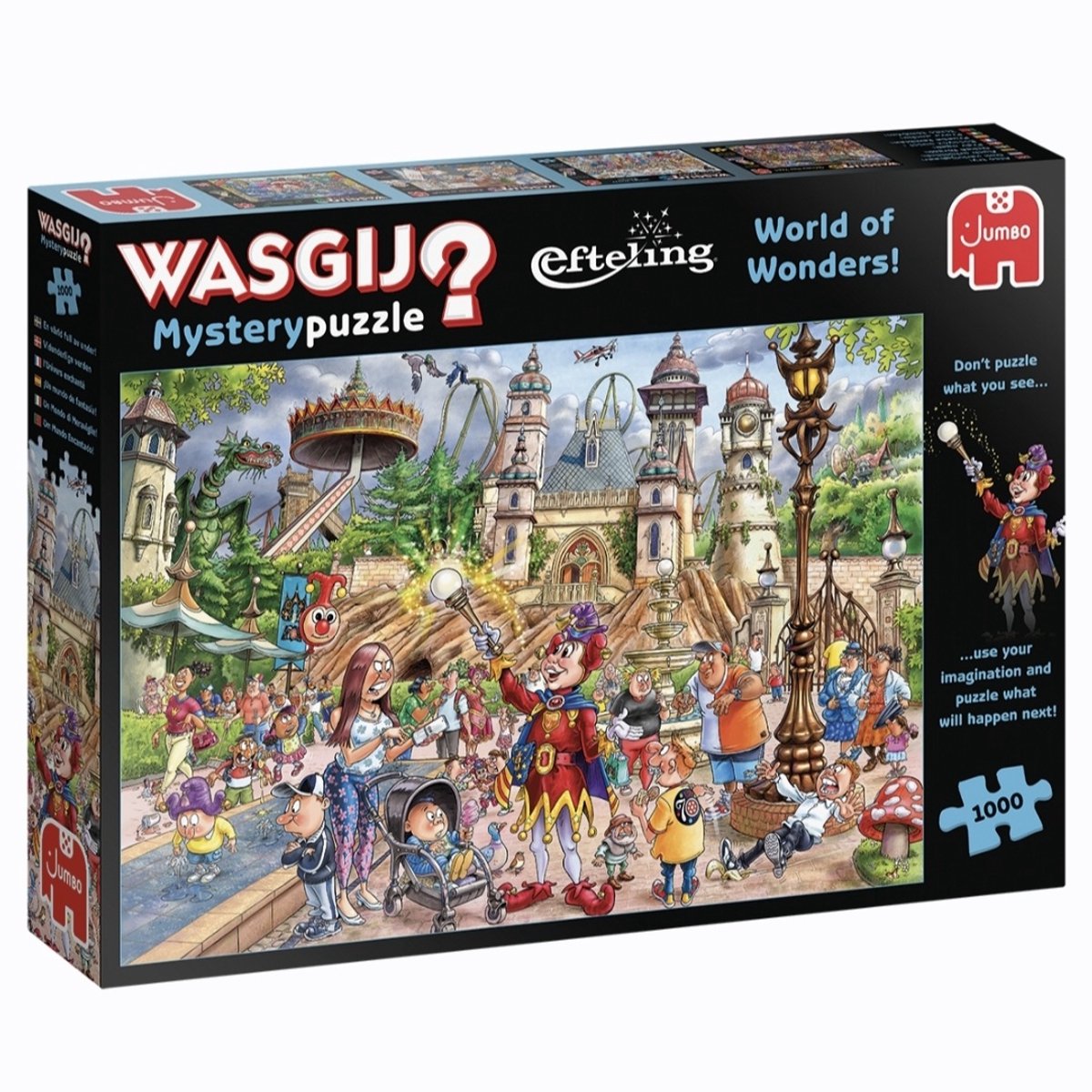 Wasgij Mystery Efteling Welt voller Wunder 1000 Teile - Puzzle