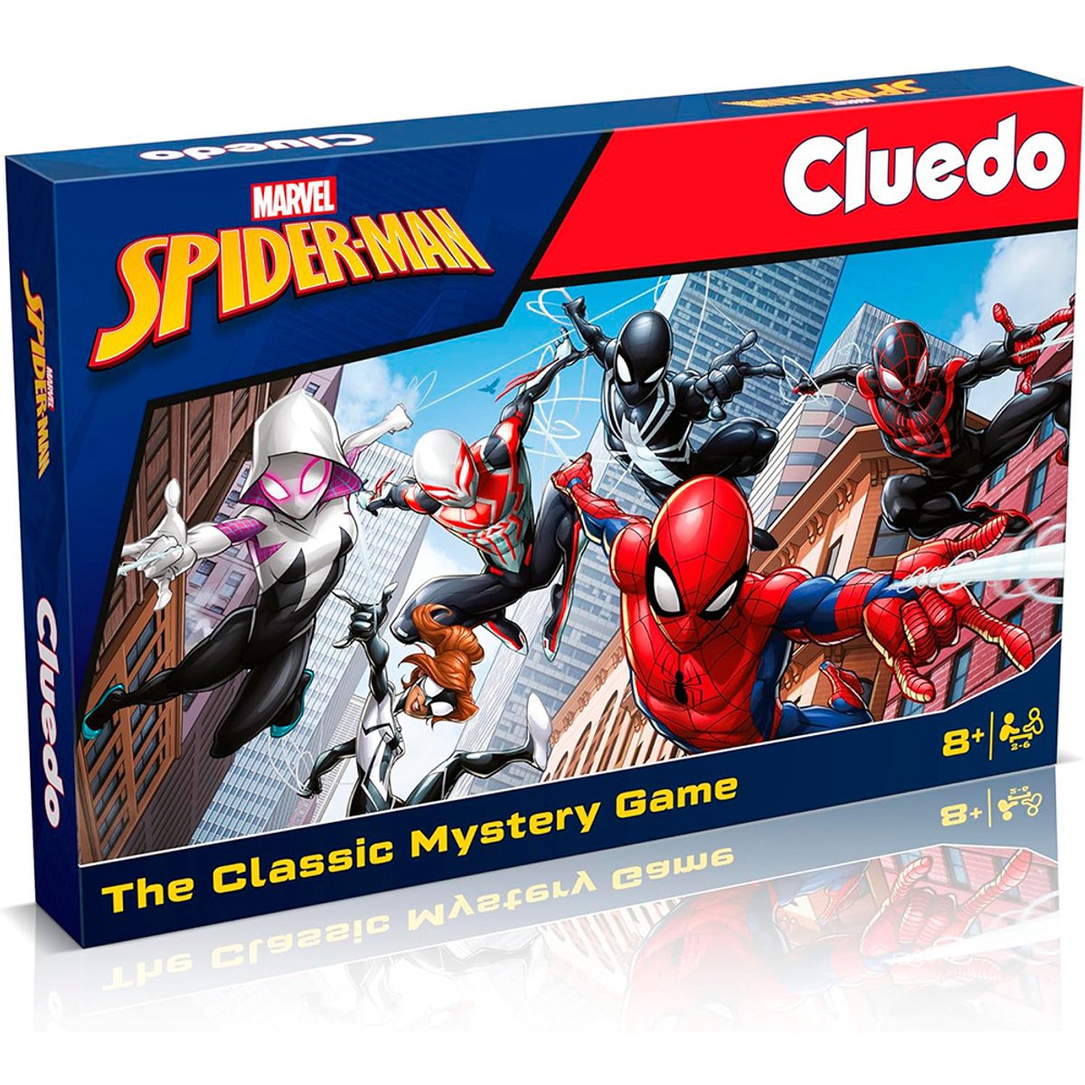 Spider-man winning moves cluedo - bordspel - spiderman engels