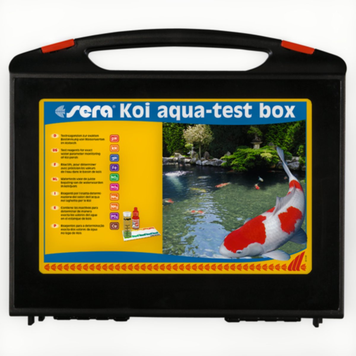 Sera koi aqua-test box