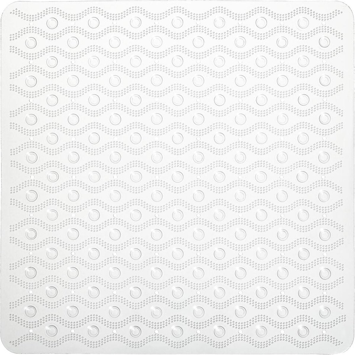 Sealskin drip - antislipmat 55x55 cm - pvc - transparant