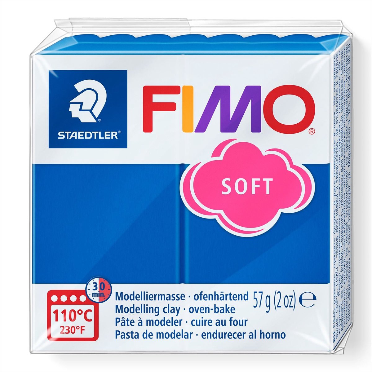 Fimo® weich, Pazifikblau, 57 gr 1 Box