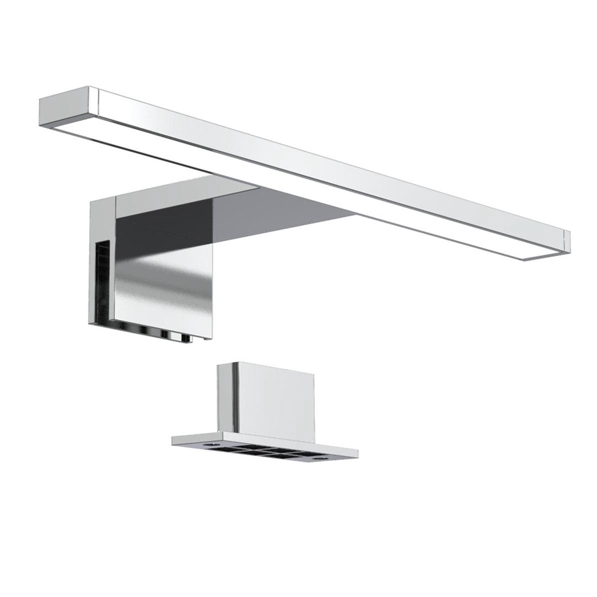 B.K. Licht - LED-Spiegellampe - Badezimmerspiegelbeleuchtung - neutralweißes Licht 4.000k - 5w - 550 lm - L: 30cm