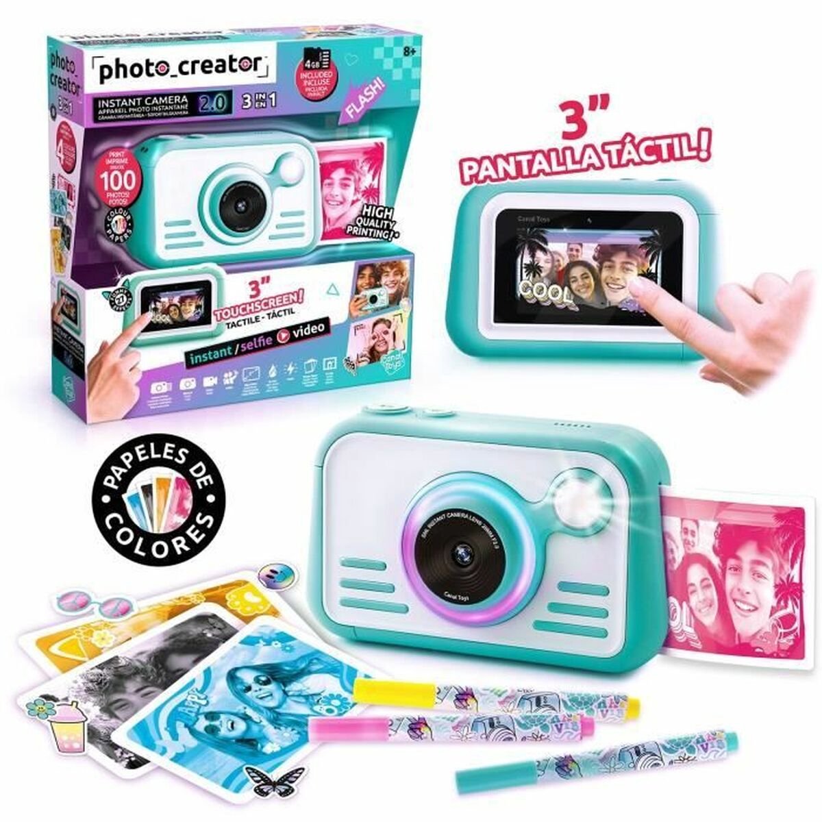 Canal Toys – Creator – Sofortbildkamera-Fotopapier – CLK 046