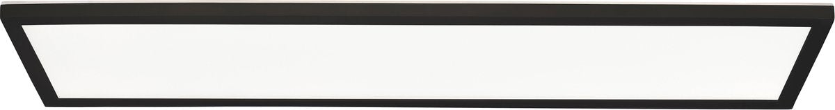 Brilliant Milton – Deckenleuchte Badezimmer – LED 24 W – 4000 K – IP44 – Schwarz und Weiß