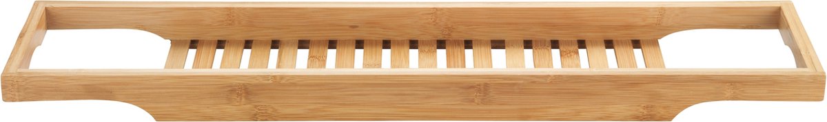 Wenko Badewannenbrücke Bambusa 70x16cm Bambus - Badewannenbrett - Badewannenablage