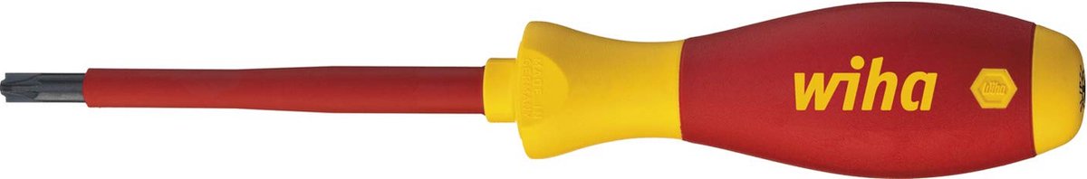 Wiha-Schraubendreher | Größe SL PZD 2 | Klingenlänge 100 mm VDE-isoliert | 1 Stück - 30701 - 30701