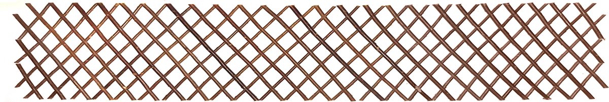 Natur Natur Latwerk 30x180 cm Natural Willows Braun
