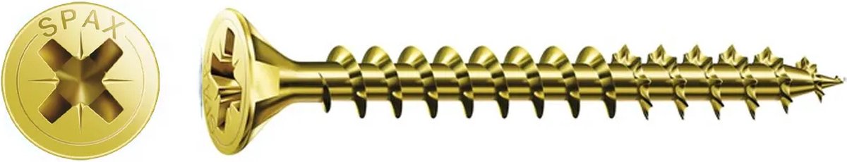 Spax Holzschraube 3,0x35mm - Philips Z1 - 75 Stück