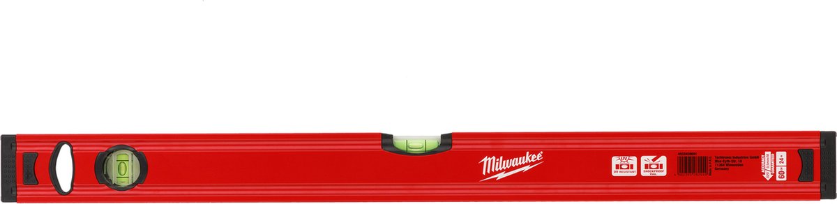 Milwaukee Zubehör Redstick Slim Wasserwaage 60 cm – 1 Stück – 4932459091