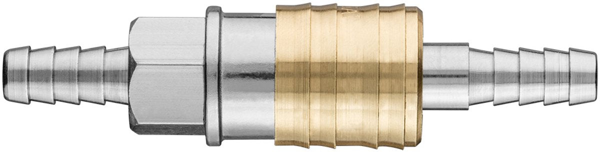Neo-Serie – Schnellkupplung für Kompressor – 8 mm – Edelstahl und Messing