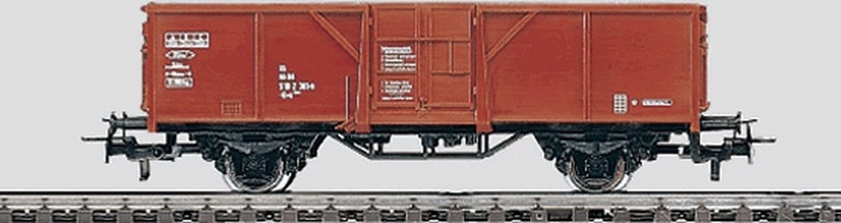 Märklin nimmt offenen Güterwagen in Betrieb
