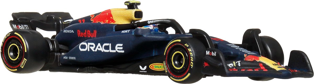Hot Wheels Premium Metall-Formel-1-Sammelspielzeug-Rennwagen – Sergio Perez Red Bull