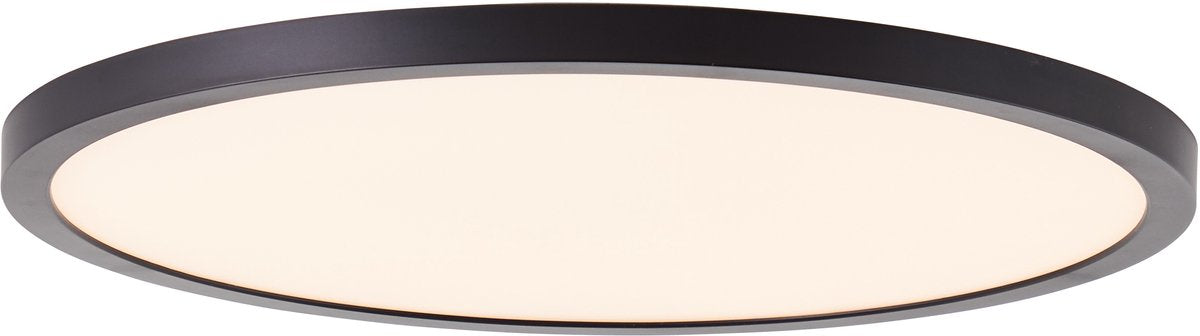 Brilliant Tuco – Deckenleuchte – LED 21 W – 2700 K – 3 Stufen Dimmung 100 % – 50 % – 25 % – Schwarz und Weiß