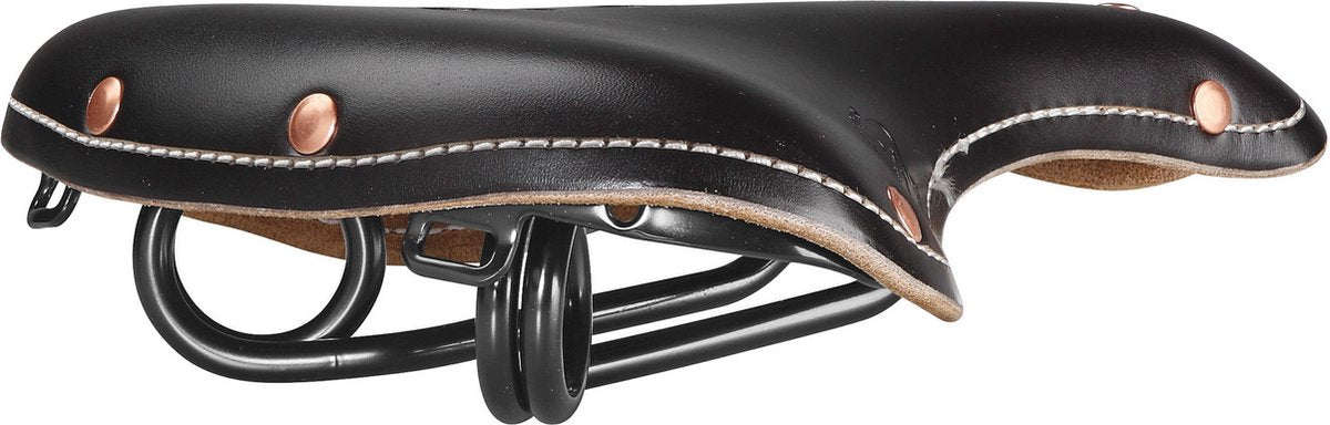 Selle Monte Grappa Monte Grappa Sattel Old Frontiers Classic Leder Schwarz