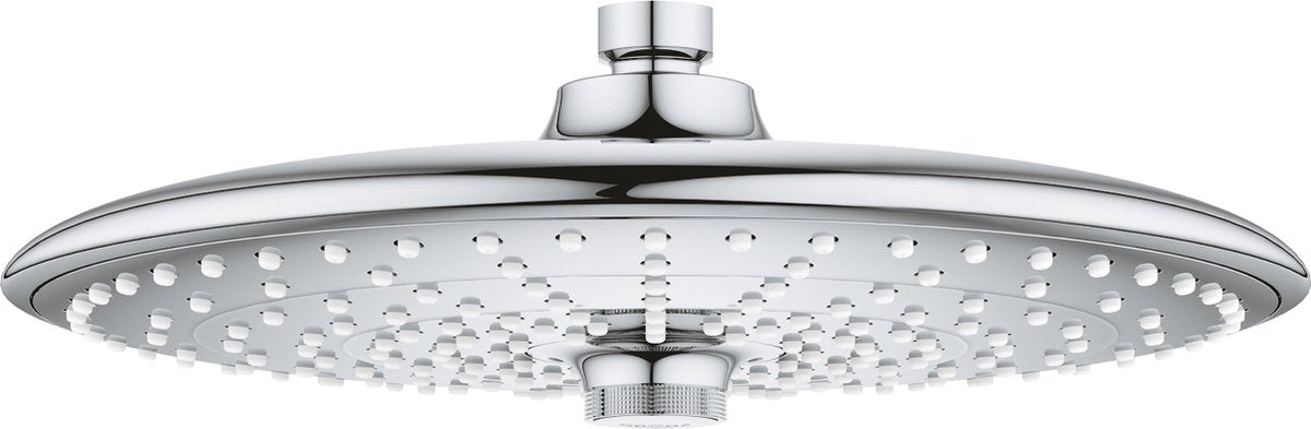 Grohe vitalio joy 260 shower head - ø 26 cm - water saving - 3 jet types - chrome
