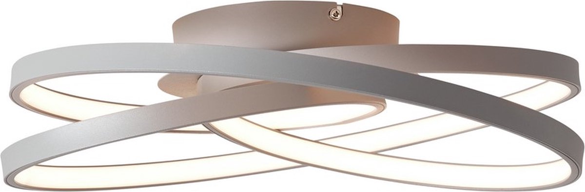 Brilliant Labyrinth - Deckenleuchte - LED 42w - grau