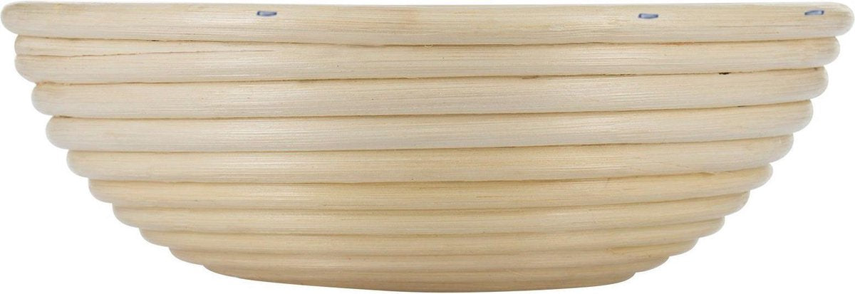 Westmark Gärkorb, für 1500-2000 g Brotteig, rund, Durchmesser: 24,5 cm, Rattan, hellbeige