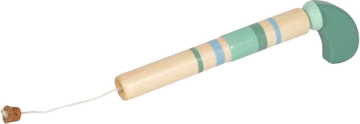 Kleiner Fuß - Holzpistole mit Kork