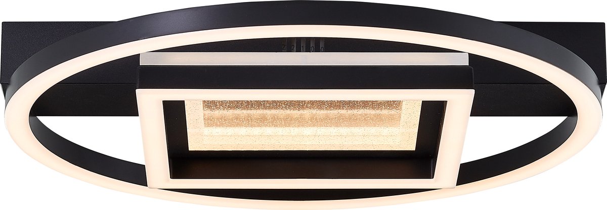 Brilliant Queens – Deckenleuchte – LED 30 W – 3000 K – Schwarz