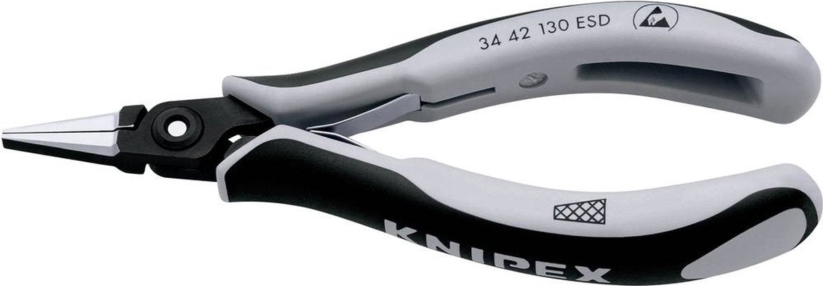 Knipex Präzisions-Elektronikzange ESD flach – 3442130esd
