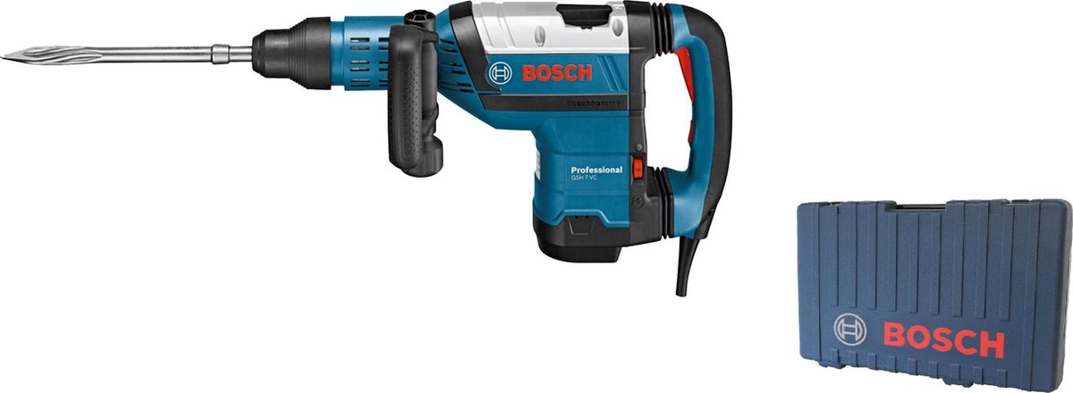 Bosch Abbruchhammer GSH 7 VC (Spitzmeißel RTEC Speed SDS-Max)